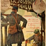 Lors de l’hiver 1915, « La Journée du Poilu» est destinée à soutenir les combattants.